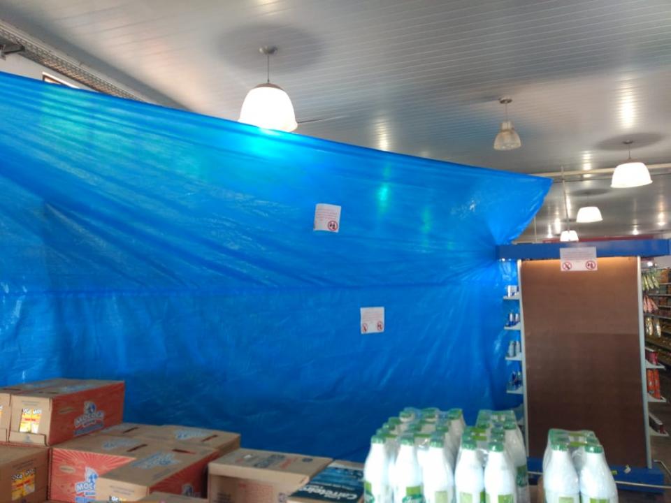 Foto 6 de 18 — Setor de bebidas é isolado em supermercados de Boa Esperança do Sul